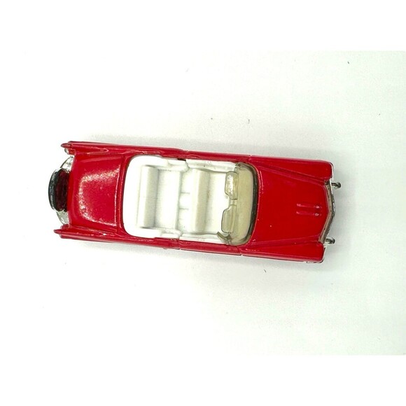 2000 Matchbox 1956 Cadillac Eldorado Red Convertible - Picture 4 of 6